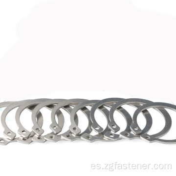 Anillos de retención de acero inoxidable DIN471 para ejes (externos) Circlip